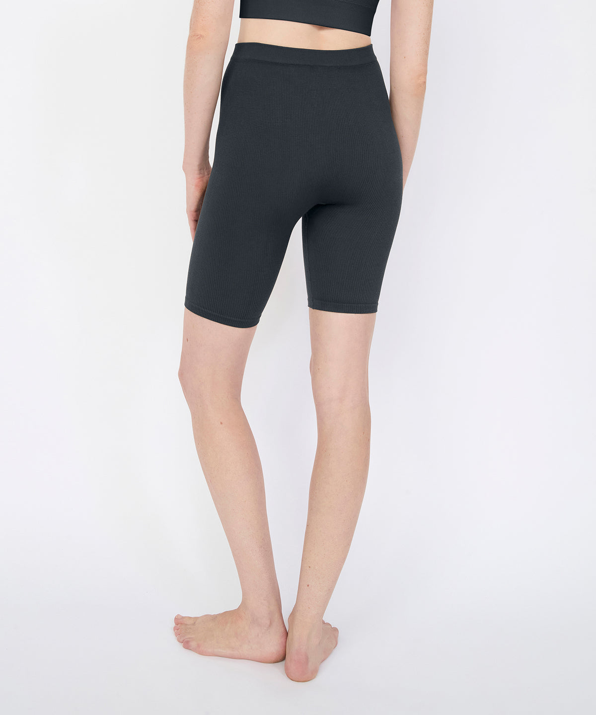 Joanne Rib Short Legging - Navy