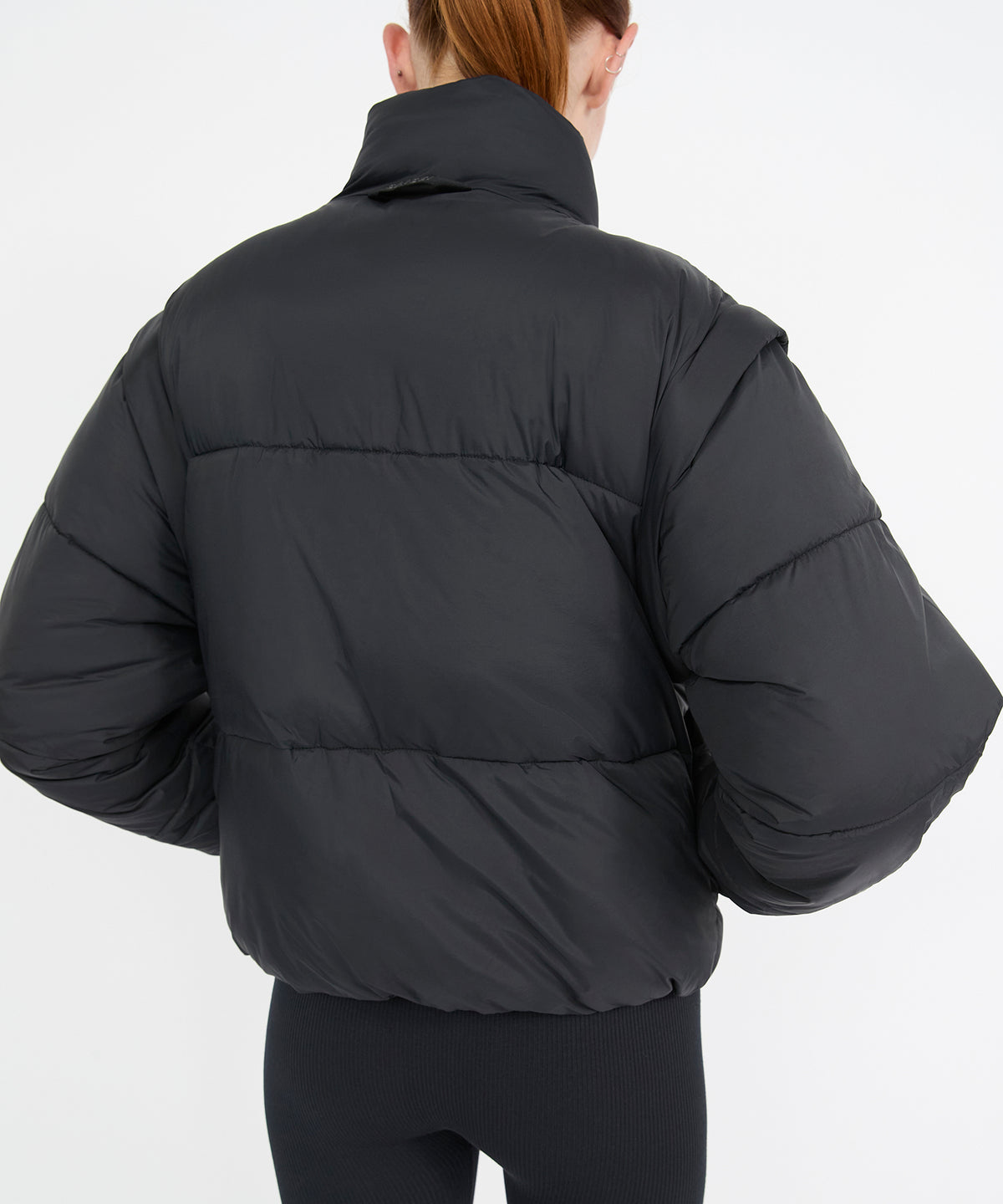 Joni 2-in-1 Puffer Jacket - Black