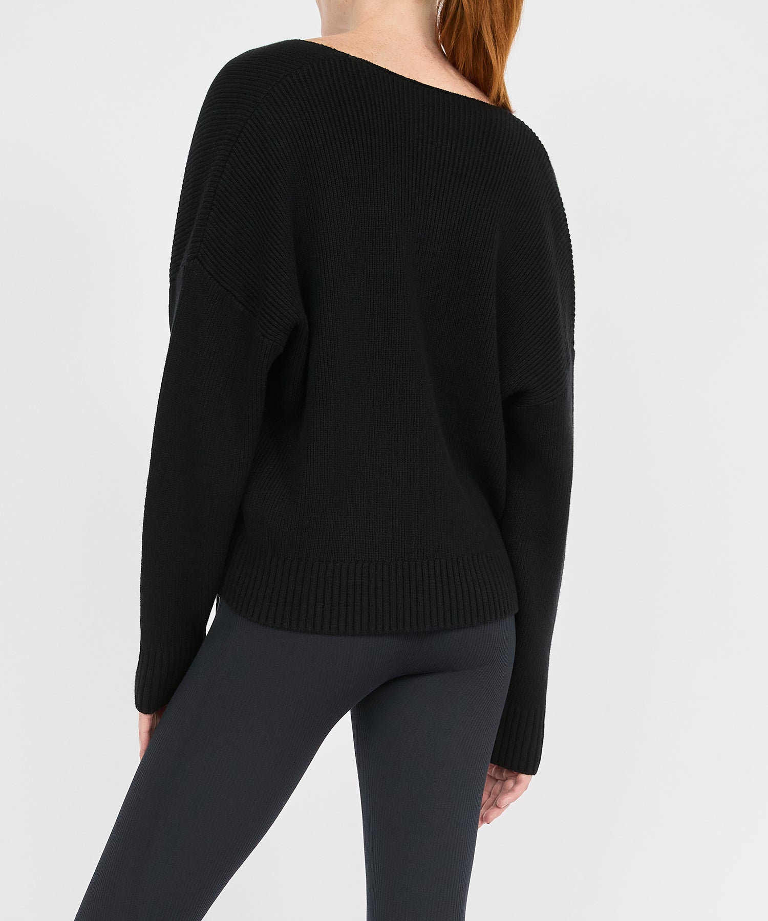 Isabella Knit Sweater - Black