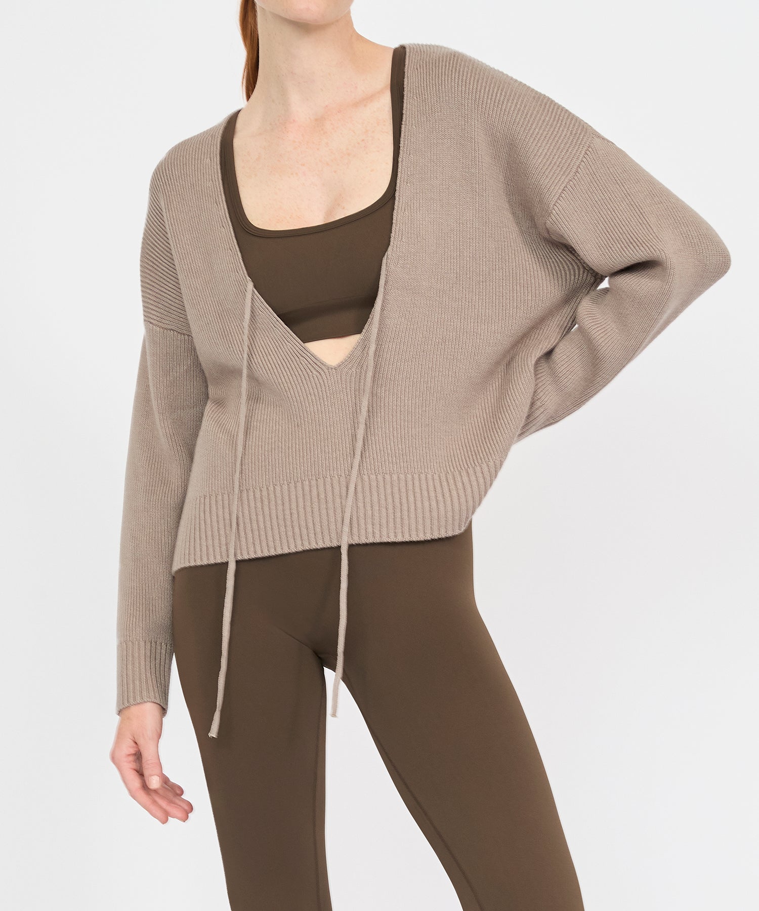 Isabella Knit Sweater - Latte