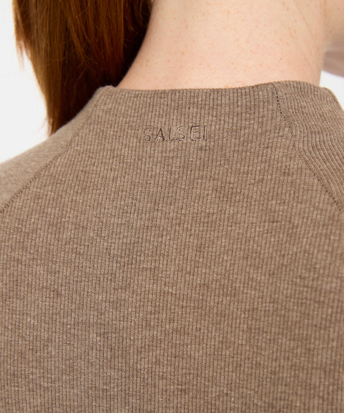 Juliette Seam Full Zip Jacket - Hazelnut Mélange