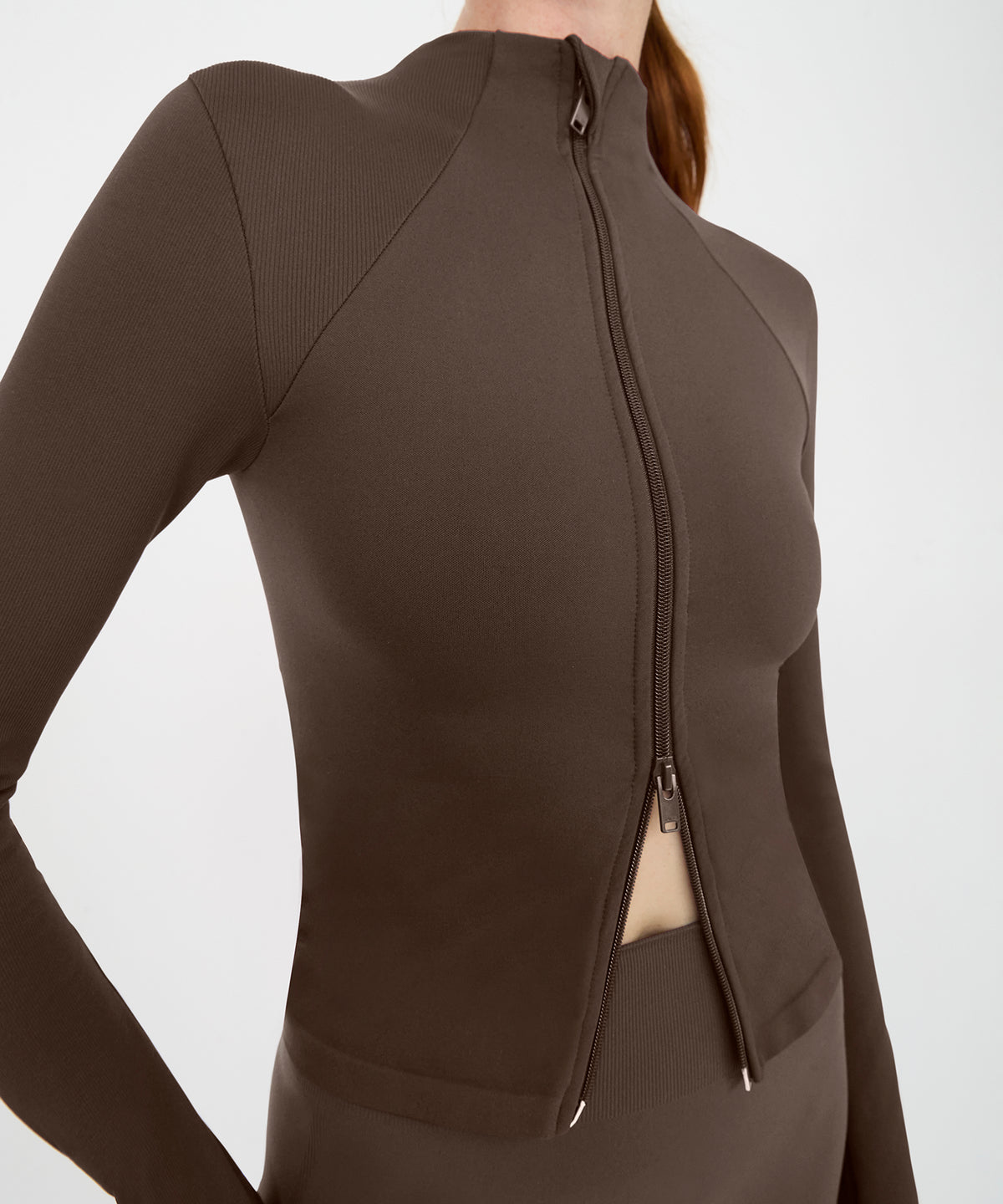 Form Movement Full Zip Jacket - Acorn