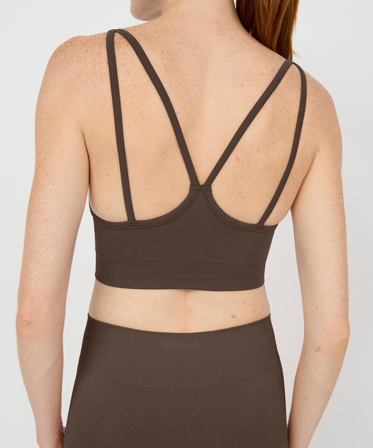 Form Movement V-Neck Bra - Acorn