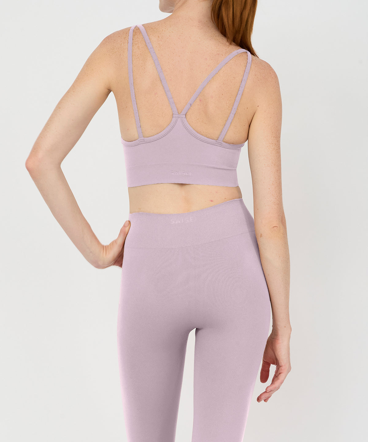 Form Movement V-Neck Bra - Mauve