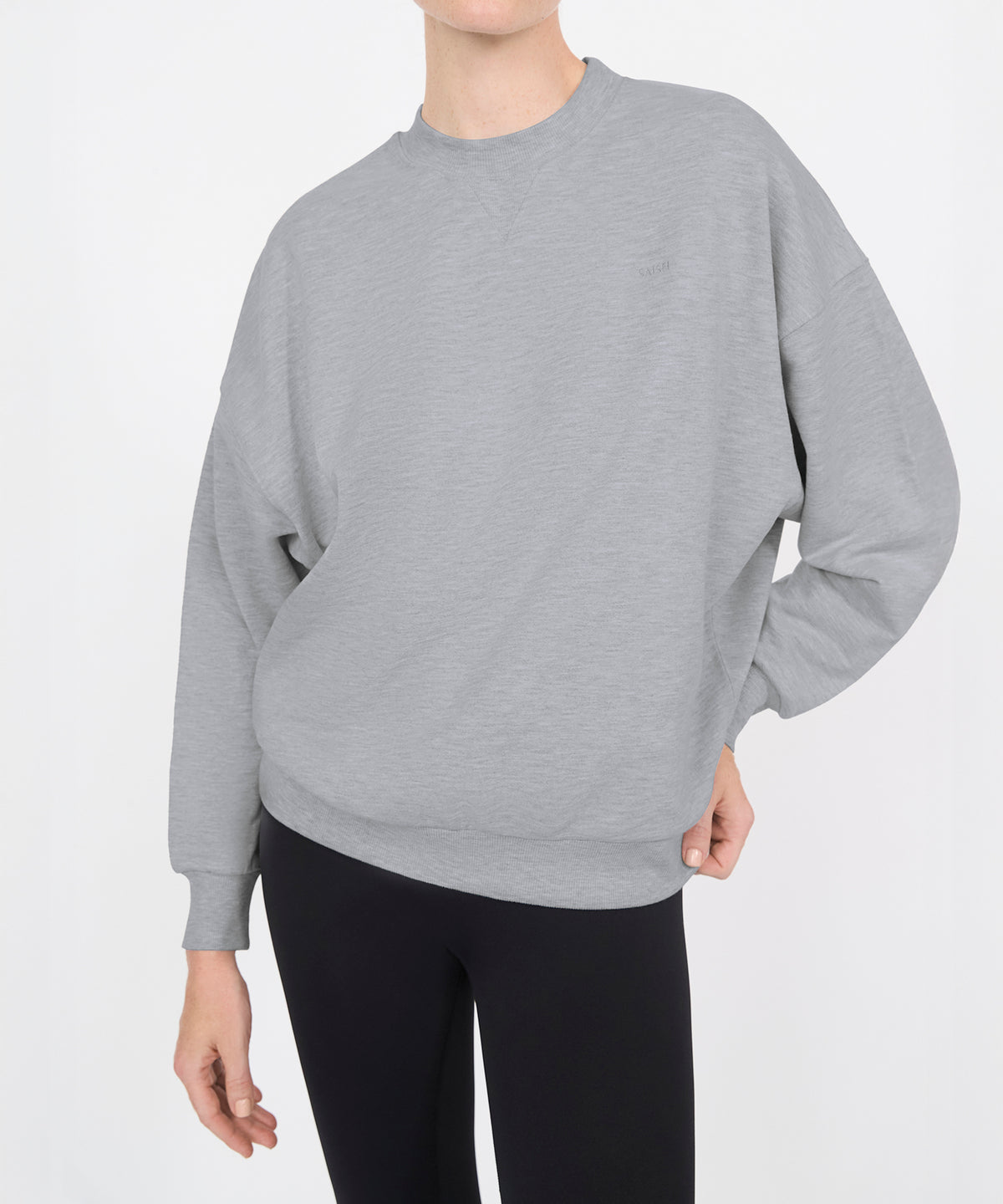 Parker Oversized Sweatshirt - Heather Grey
