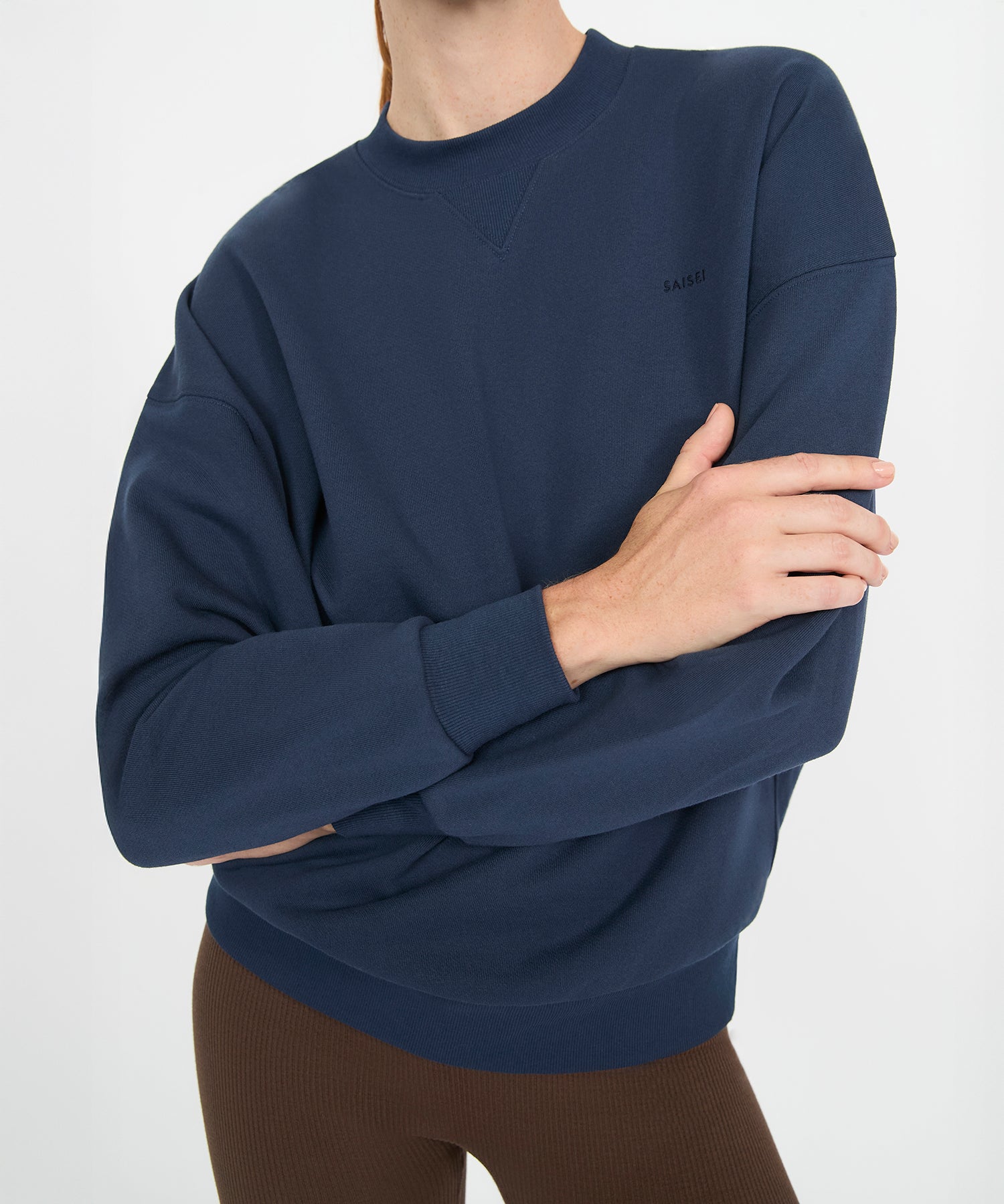 Parker Oversized Sweatshirt - Marine