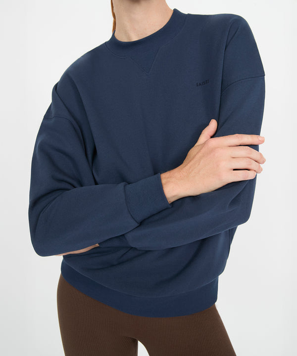 Parker Oversized Sweatshirt - Marine