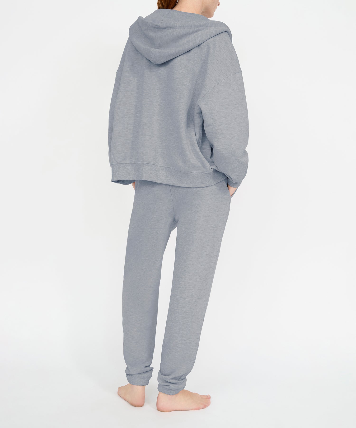 Stevie Oversized Hoodie - Heather Grey
