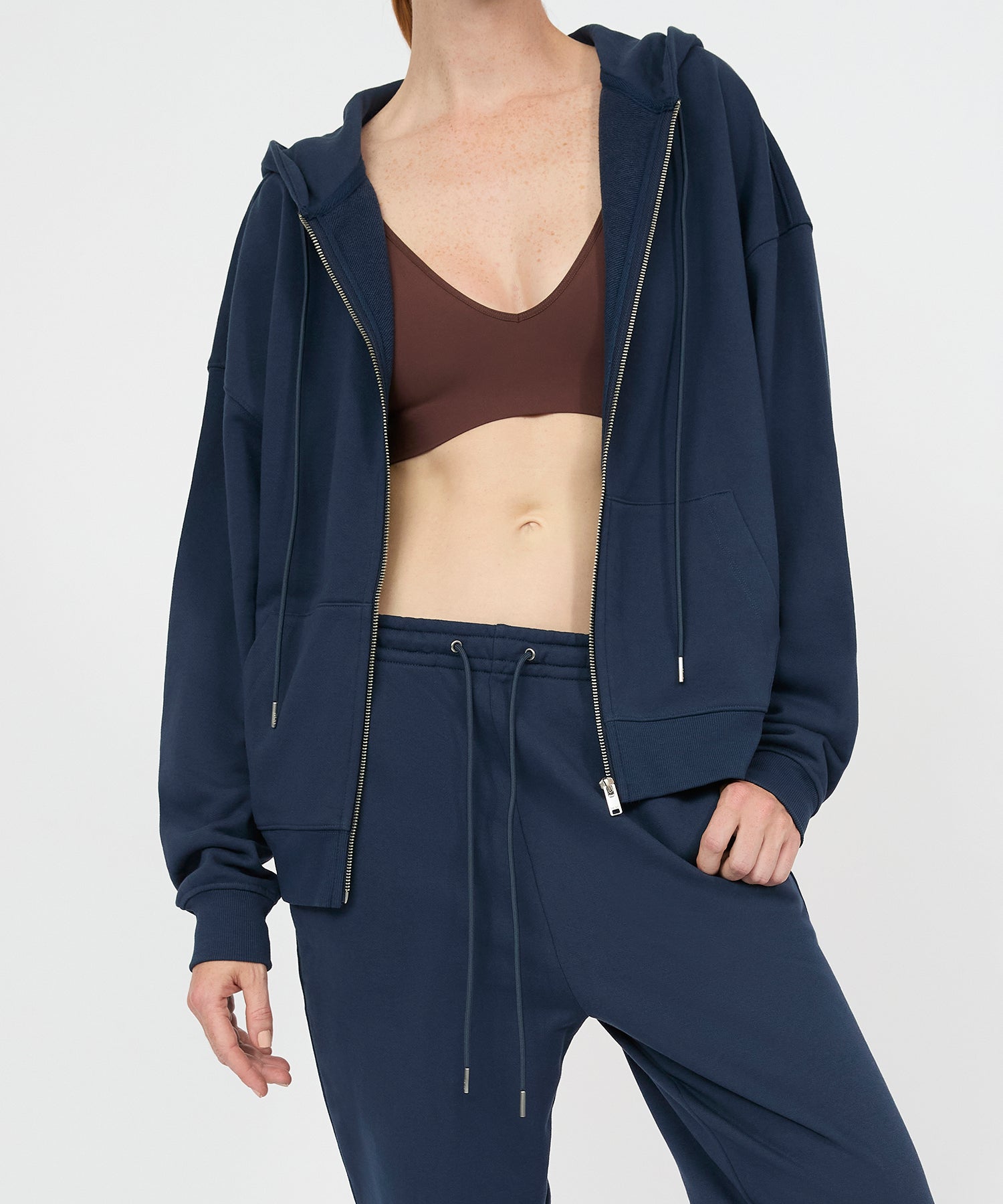 Stevie Oversized Hoodie - Marine