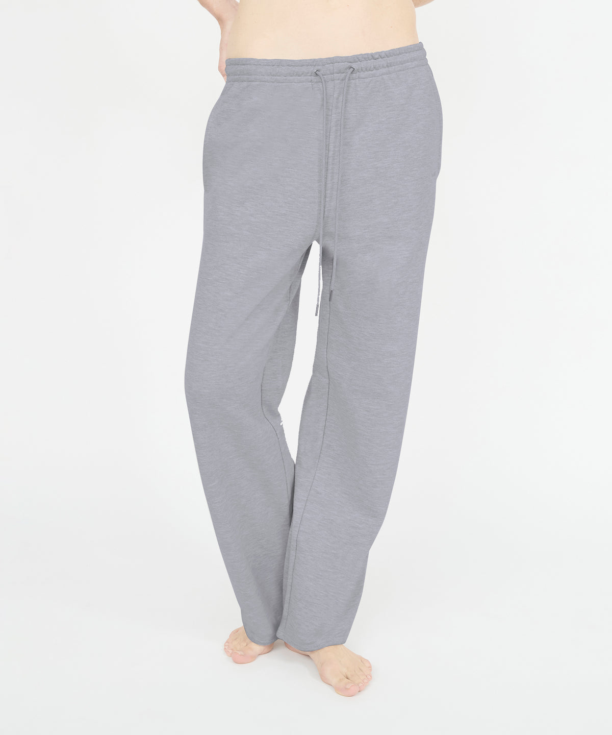 Maggie Wide Leg Pant - Heather Grey
