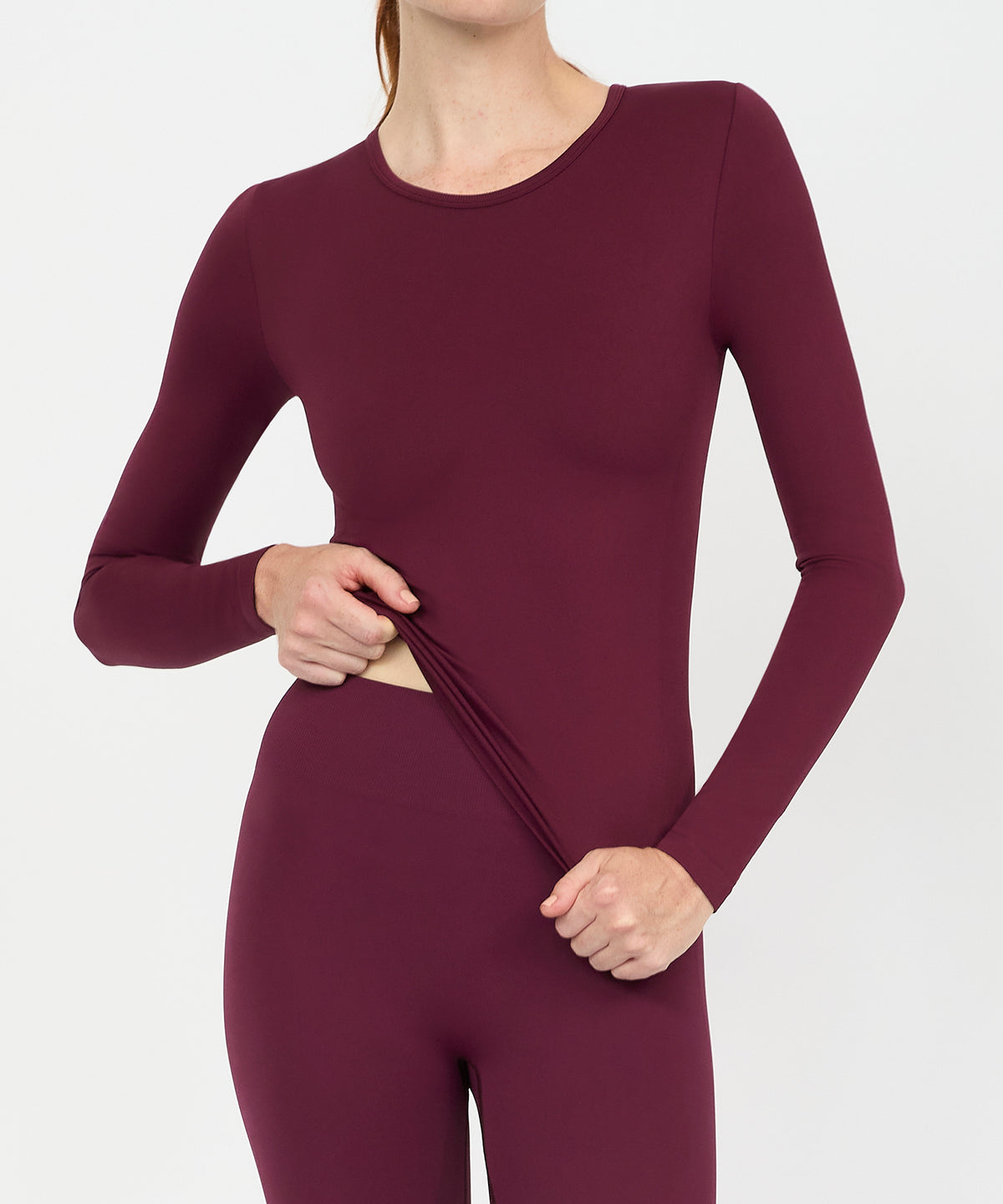 Form Movement Long Sleeve Tee - Fig