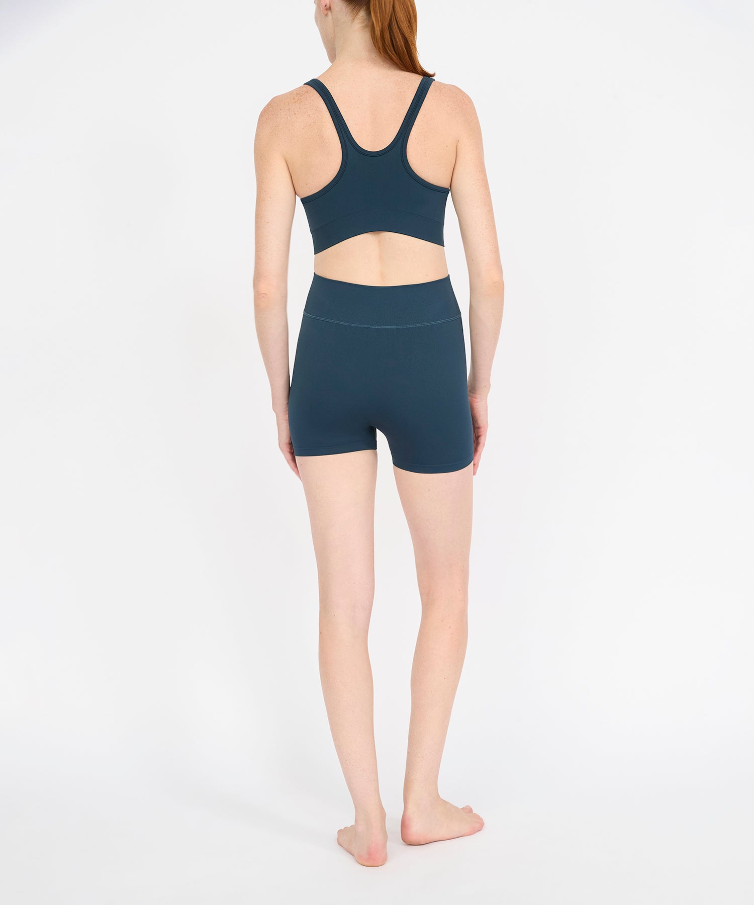 Mid Rise Movement Short 2"- Teal Blue